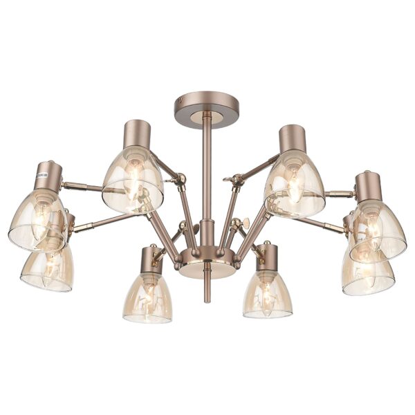 6j279ppr5d7pof4ay474mtx49i92ln2k 246-403-08 VELANTE Современный стиль светильник потолочный, E14, 8x40W
