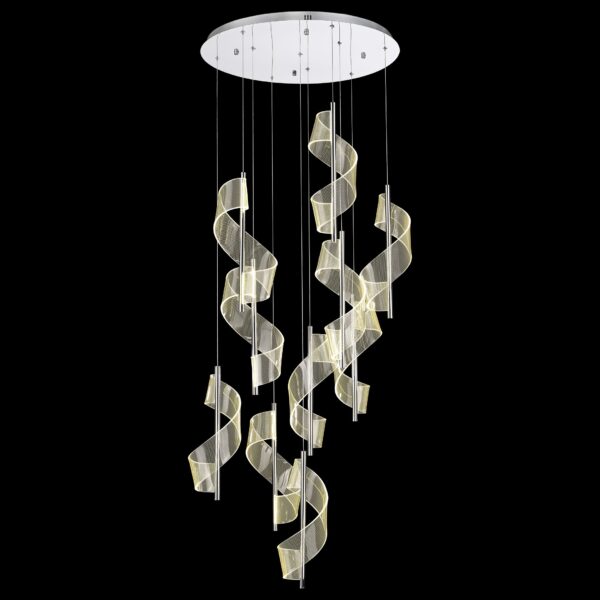 968rsp3y6ordr694tur7c00rbsie4y2c WE452.10.103 WERTMARK HILDA светильник подвесной, LED, 10x14W, 3000K