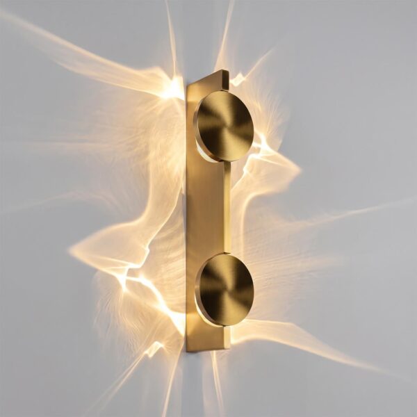aa84fb61bf576f212ab07ae75d95cb69 10452/2W Gold Настенный светильник LOFT IT Flame