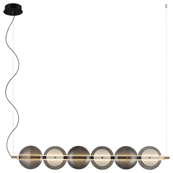 ecwfgv0jb3t3un9rbrqpdendtgnglrrf 220-043-06 VELANTE Современный стиль светильник подвесной, LED, 29W, 3000K