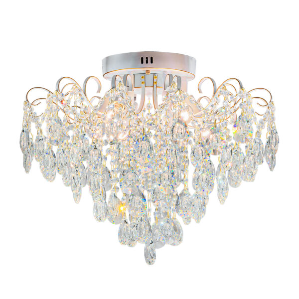 l59000 Escada 1120/6PL E14*60W White/Gold