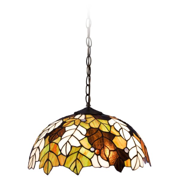 pia2u1j4jyosizoutvh5e8e1idz157ym 820-806-02 VELANTE Стиль Tiffany светильник подвесной, E27, 2x60W