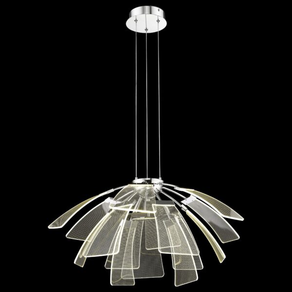 tu8px2f5mtlnqhu9fycf07ism03j7w62 WE455.15.103 WERTMARK HALLA светильник подвесной, LED, 15x4W, 3000K