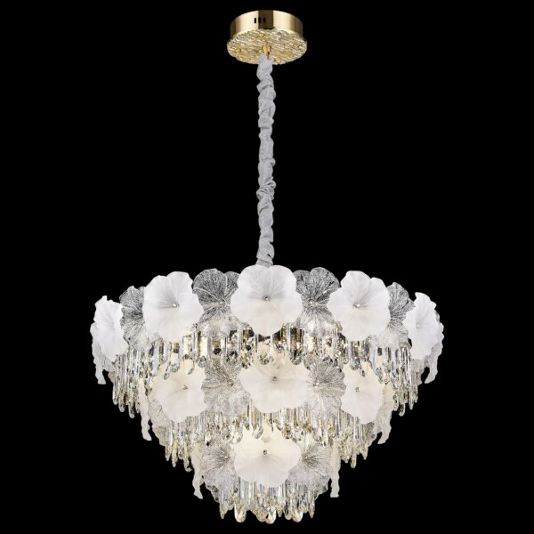 uweu58prvt81a1s6yohaf4n9fcl28x52 WE112.21.303 WERTMARK ISABELLA светильник подвесной, E14, 21x40W