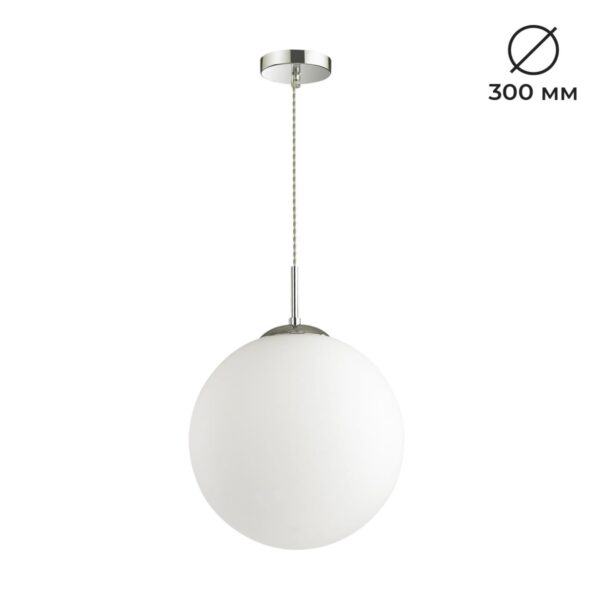 5b4d7796604709c13236ce324de19eb8 4543/1A SUSPENTIONI LN26 409 хром, белый Подвес E27 60W L провода 1500мм 220V SUMMER