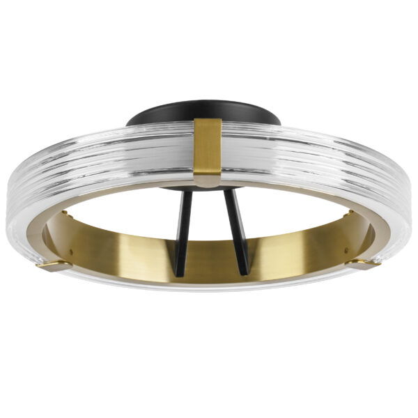 c14cc407fe2b11ed813fc81f66f678b0_557cd937f6b011ee8146c81f66f678b0-1 736041 Люстра ROTONDA 21W LED 1053LM 180G ЧЕРНЫЙ/ЛАТУНЬ 3000K