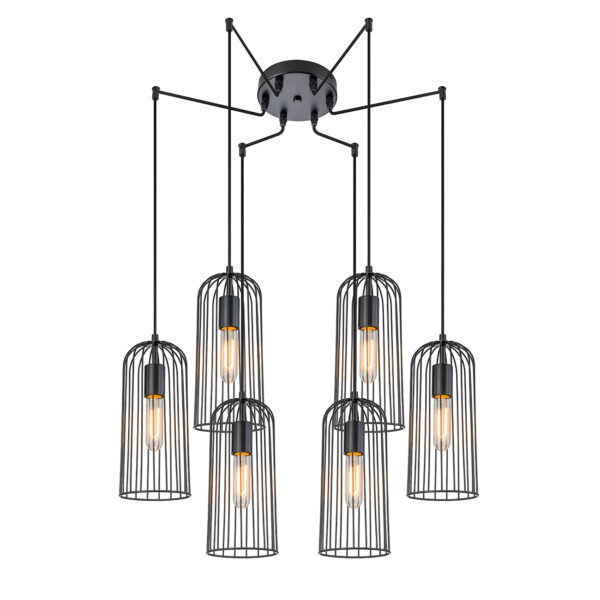 Escada 10198/6 E27*60W Black Escada 10198/6 E27*60W Black