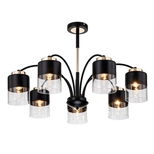 Escada 2121/7P E27*40W Black/Gold Escada 2121/7P E27*40W Black/Gold