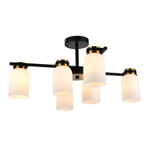 Escada 1151/6P E14*40W Black/Brass Escada 1151/6P E14*40W Black/Brass