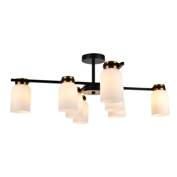 Escada 1151/8P E14*40W Black/Brass Escada 1151/8P E14*40W Black/Brass