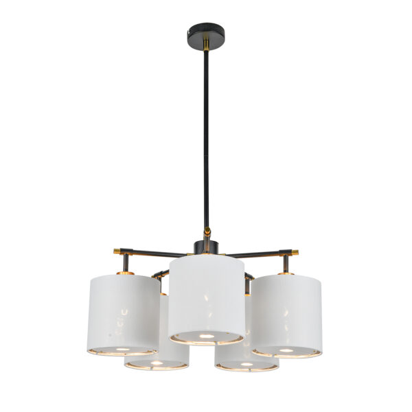 Escada 10186/5PL E27*60W Black Escada 10186/5PL E27*60W Black