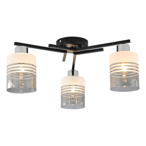 Escada 1132/3P E27*60W Black/Chrome Escada 1132/3P E27*60W Black/Chrome