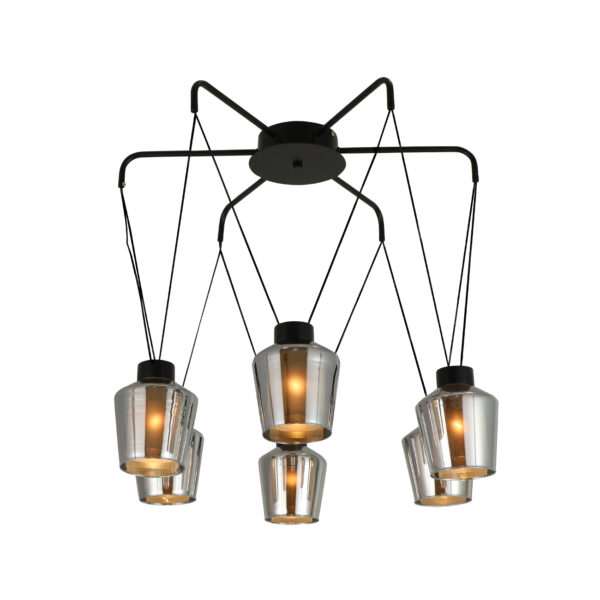 Escada 2140/6S E27*40W Black Escada 2140/6S E27*40W Black