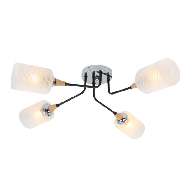 Escada 2101/4P E27*60W Black/Chrome Escada 2101/4P E27*60W Black/Chrome