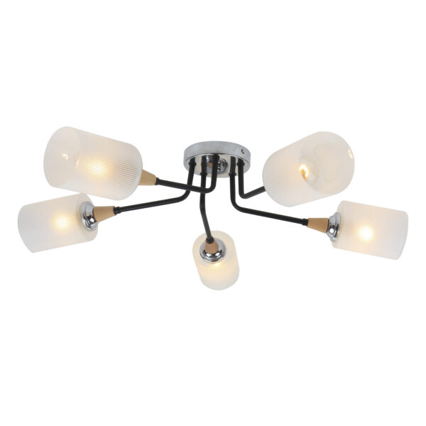 Escada 2101/5P E27*60W Black/Chrome Escada 2101/5P E27*60W Black/Chrome