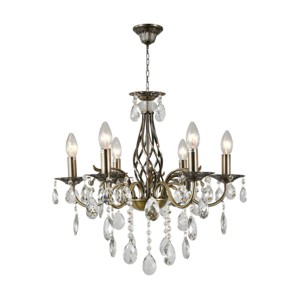 Escada 2107/6P E14*40W Antique Brass Escada 2107/6P E14*40W Antique Brass