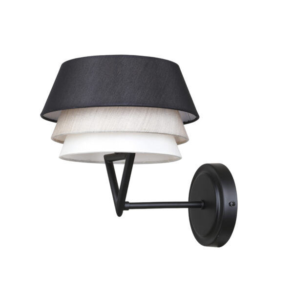 Escada 10187/1A E27*60W Black/Beige/White Escada 10187/1A E27*60W Black/Beige/White