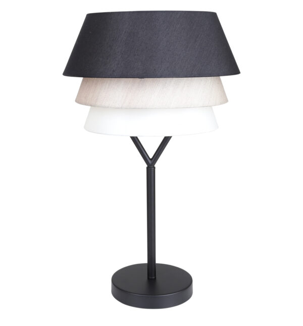 Escada 10187/T E27*60W Black/Beige/White Escada 10187/T E27*60W Black/Beige/White