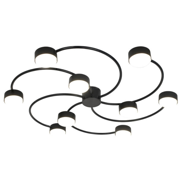 Escada 1180/9P GX53*15W Black Escada 1180/9P GX53*15W Black