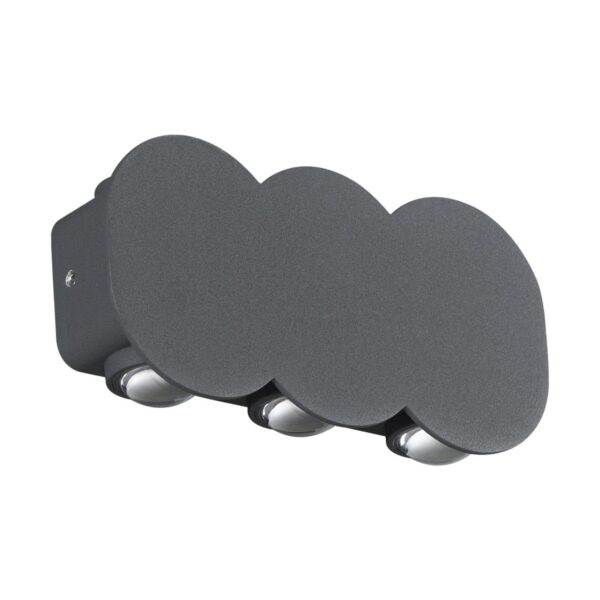 004d22941130e589de5afcb750cd6faf 358560 STREET NT21 374 темно-серый Ландшафтный настенный светильник IP54 LED 4000K 6W 85-265V CALLE