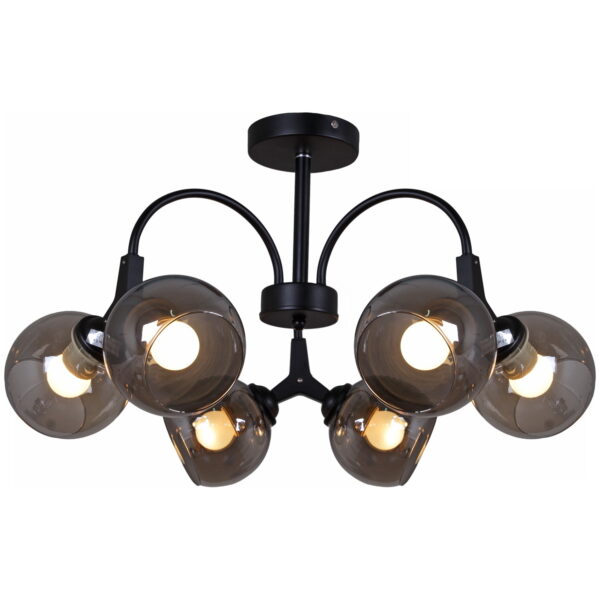 01268-0.3-06 BK+CR светильник потолочный 01268-0.3-06 BK+CR светильник потолочный