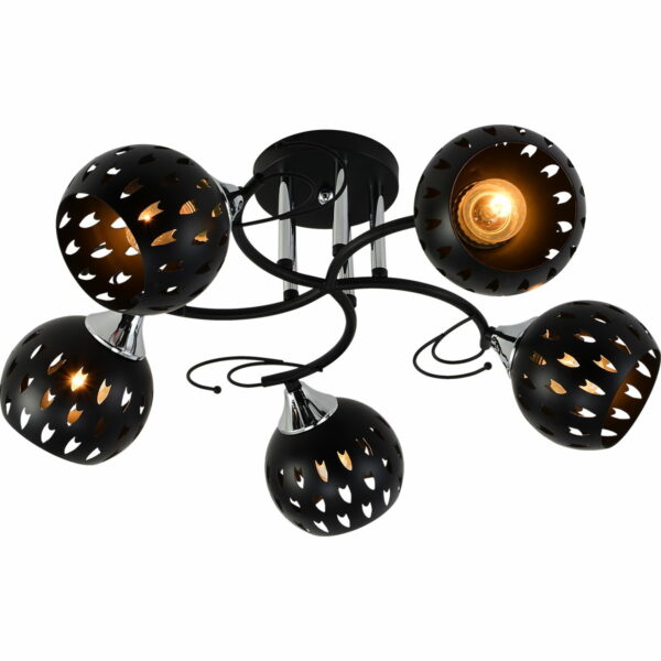 01314-0.3-05 BK+CR светильник потолочный 01314-0.3-05 BK+CR светильник потолочный