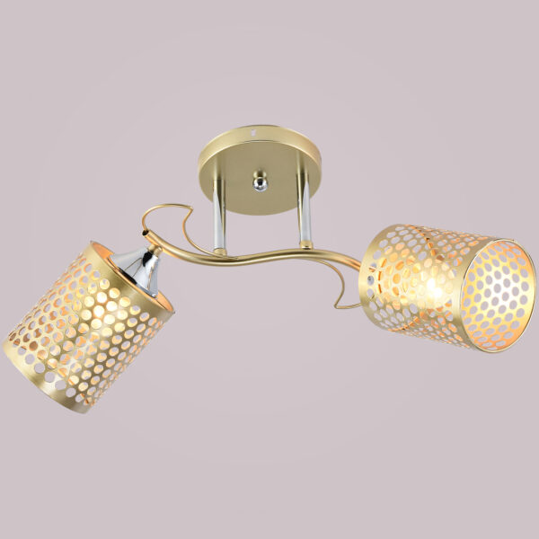 01322-0.3-02 MATT GOLD+CR светильник потолочный 01322-0.3-02 MATT GOLD+CR светильник потолочный