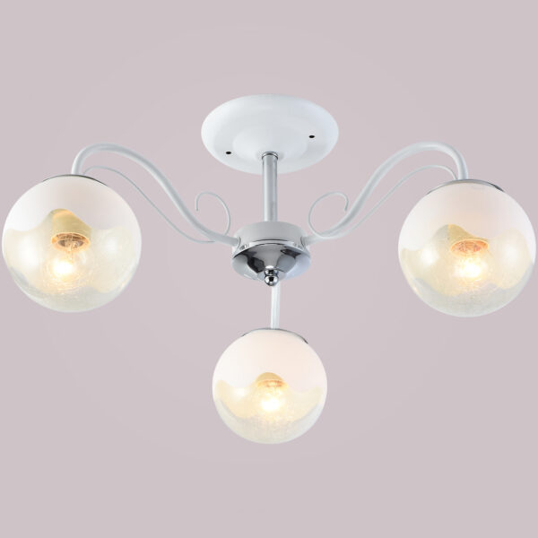 01326-0.3-03 WH+CR светильник потолочный 01326-0.3-03 WH+CR светильник потолочный