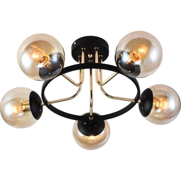 01344-0.3-05 BK+FGD светильник потолочный 01344-0.3-05 BK+FGD светильник потолочный