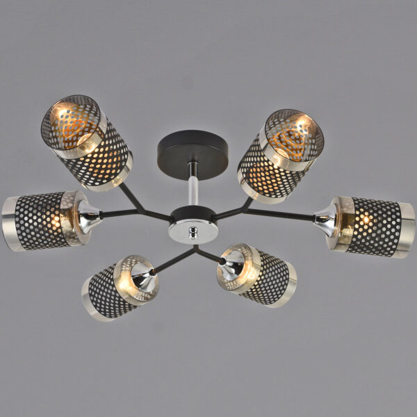 01405-3.3-06B BK+CR светильник потолочный 01405-3.3-06B BK+CR светильник потолочный