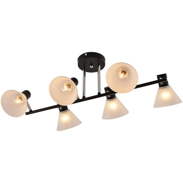 01553-3.3-06B BK+CR светильник потолочный 01553-3.3-06B BK+CR светильник потолочный