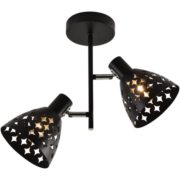 01554-3.3-02B BK+CR светильник потолочный 01554-3.3-02B BK+CR светильник потолочный