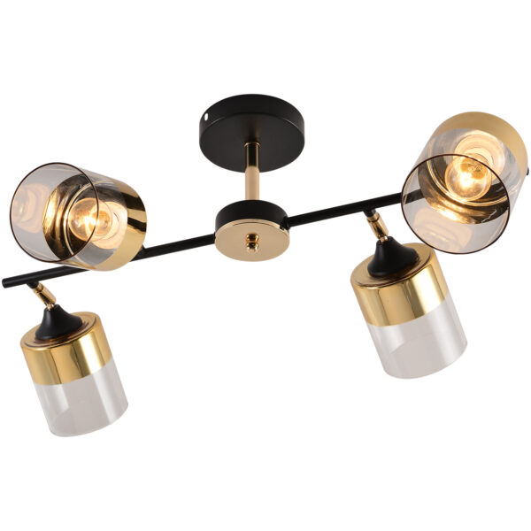 01555-3.3-04B BK+FGD светильник потолочный 01555-3.3-04B BK+FGD светильник потолочный