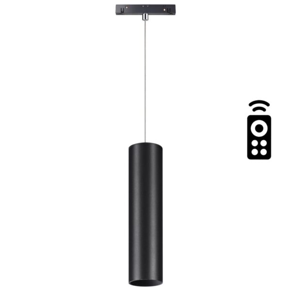 017a2a6f9c43d9b592a05c7bcea30c4b 358636 SHINO NT21 066 черный Трековый низковольтный св-к диммируемый с ДУ, со сменой цв.температуры IP20 LED 3000~6500К 20W 48V FLUM