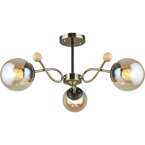 02021-0.3-03 AB+BK светильник потолочный 02021-0.3-03 AB+BK светильник потолочный