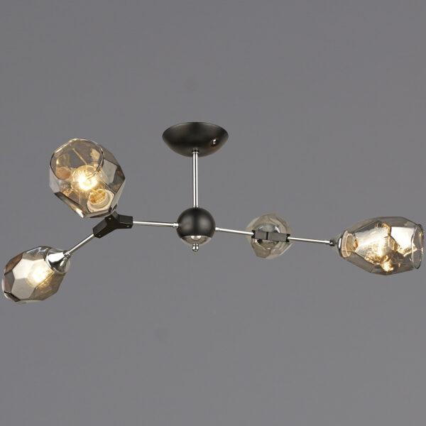 04209-0.3-04 CH+BK светильник потолочный 04209-0.3-04 CH+BK светильник потолочный