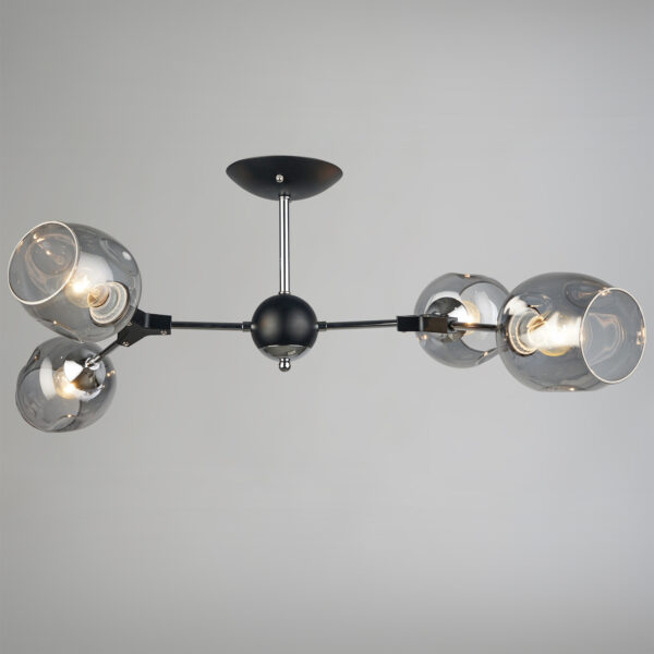 04210-0.3-04 BK+CR светильник потолочный 04210-0.3-04 BK+CR светильник потолочный