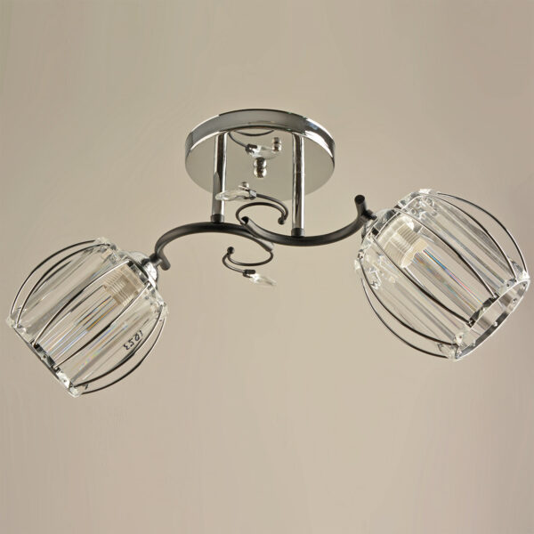 04631-0.3-02 CR+BK светильник потолочный 04631-0.3-02 CR+BK светильник потолочный