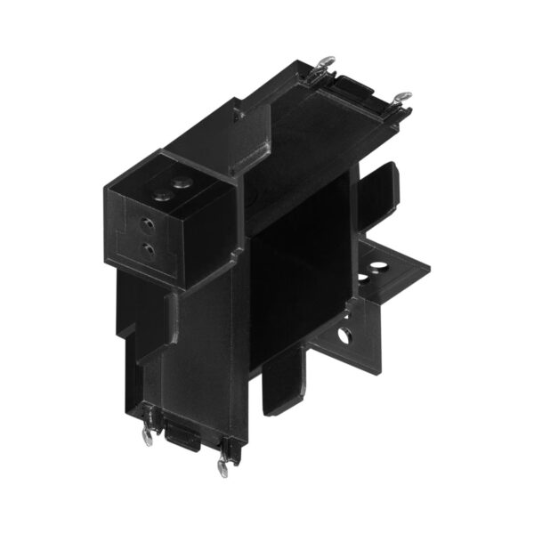 048648a27231bf27ef366207be24ccfe 135282 SHINO NT24 174 черный Соединитель «Г» токопроводящий для шинопровода в ГКЛ (для арт.135197; 135199) IP20 48V SMAL