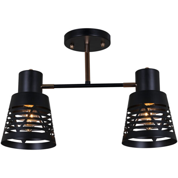 06074-3.3-02 BK+FG светильник потолочный 06074-3.3-02 BK+FG светильник потолочный