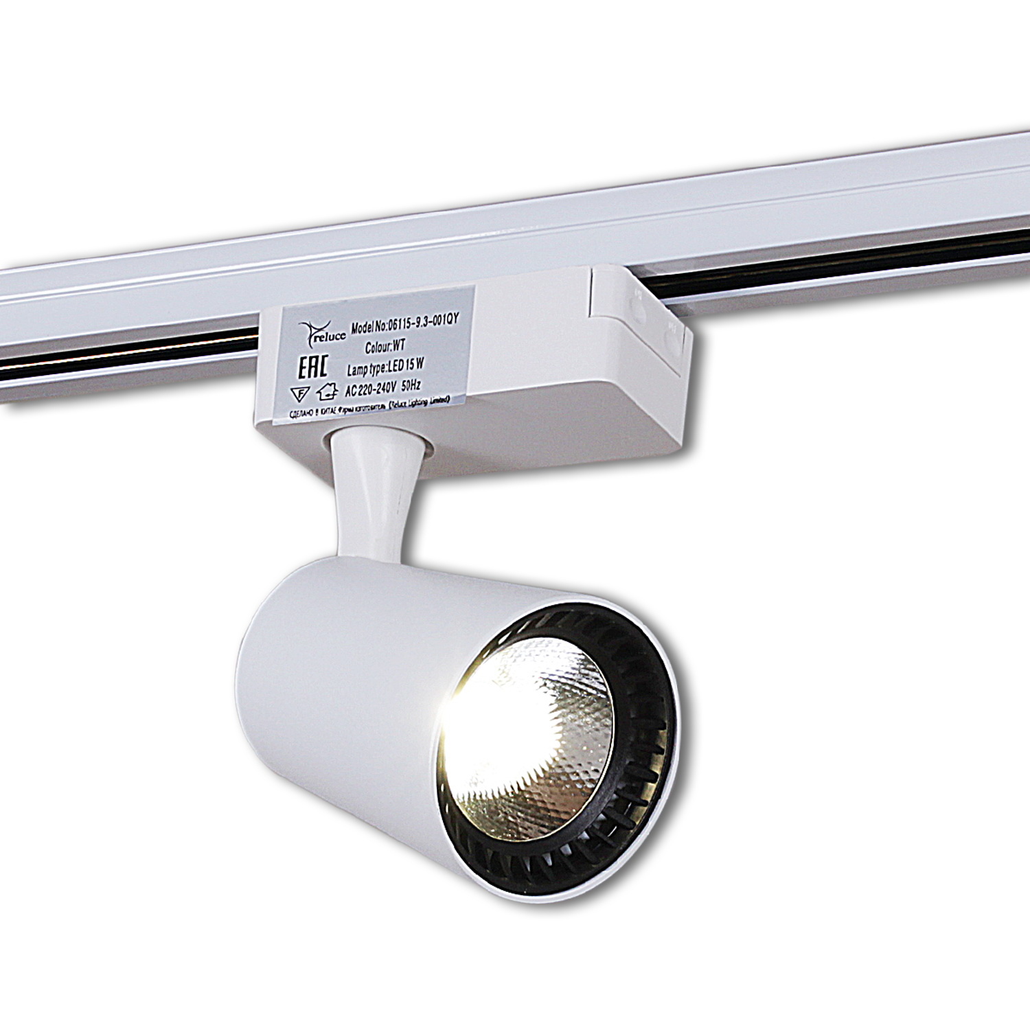 06115-9.3-001QY LED15W WT светильник трековый
