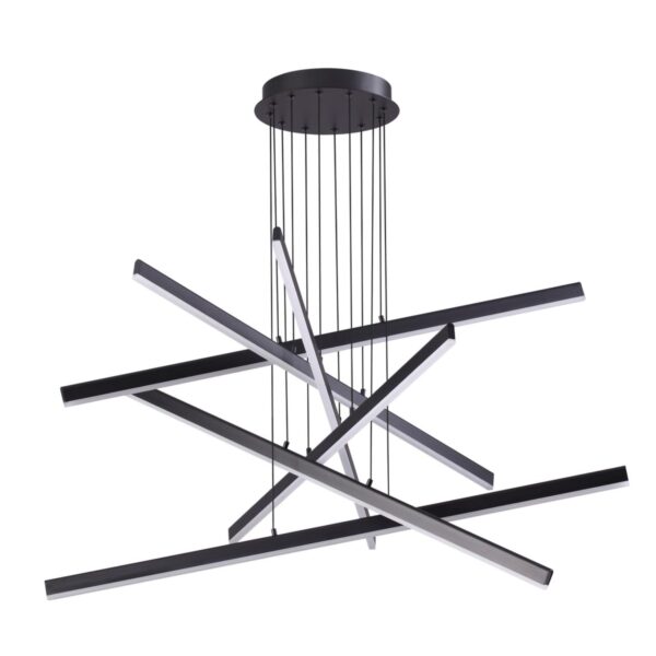 0713cdc295f1a31b6b5ad65e43f1aaa8 3890/96L L-VISION ODL20 328 черный/металл Подвесной светильник LED 4000K 96W 220V RUDY