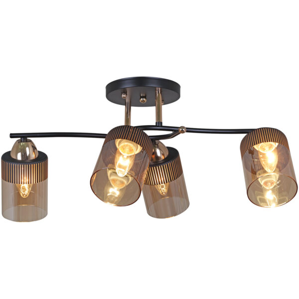 09131-3.3-04 FG+BK светильник потолочный 09131-3.3-04 FG+BK светильник потолочный