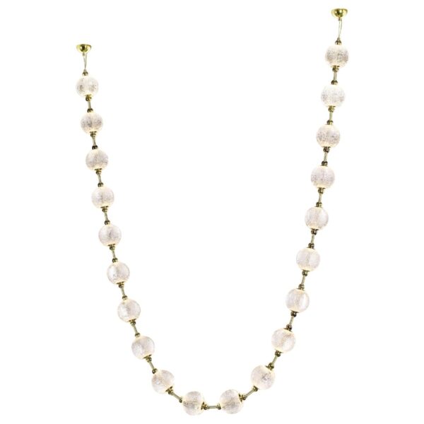 0acc91d9729e7a3346bf31c376f4edf4 5008/80L L-VISION ODL23 591 золотой/прозрачный/металл/акрил Подвес LED 80W 4000K 4400лм CRYSTAL