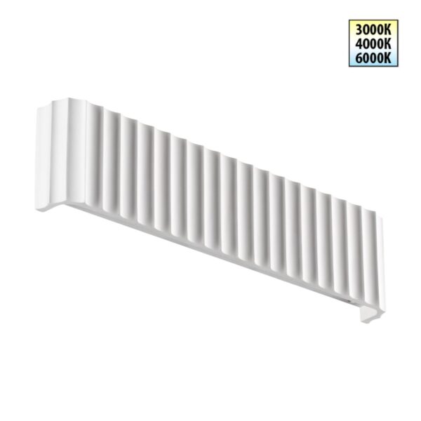 0cea7ba166b6b602863f813801851f17 359402 OVER NT24 540 белый Светильник настенный с переключателем цв.температуры IP20 LED 12W 200V 3000/4000/6000K YESO