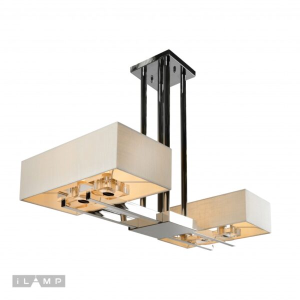 Потолочная люстра iLamp Play CJ0104 Хром Потолочная люстра iLamp Play CJ0104 Хром