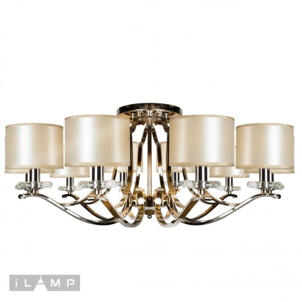 Потолочная люстра iLamp London 88389/10 Хром Потолочная люстра iLamp London 88389/10 Хром