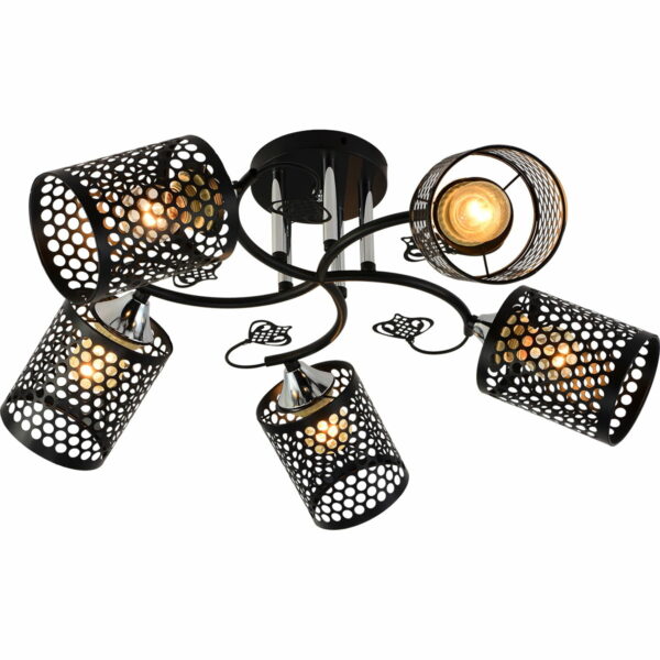 11320-0.3-05 BK+CR светильник потолочный 11320-0.3-05 BK+CR светильник потолочный