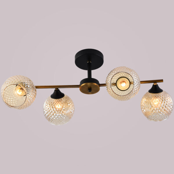 11341-0.3-04 GOLD BRONZE+BK светильник потолочный 11341-0.3-04 GOLD BRONZE+BK светильник потолочный