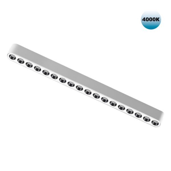 11f3b610ce8f162119cff551e12a4f1c 359079 SHINO NT23 047 белый Трековый светильник для низковольтного шинопровода IP20 LED 18W 48V 4000K 1710Лм SMAL